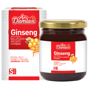 Ginseng Ekstrakt & Bal & Polen & Arı Sütü Karışımı 230 gr