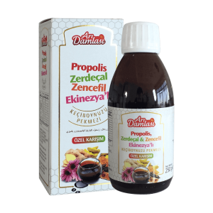 Propolis Zerdeçal Zencefil Ekinezya Ekstraktlı Keçiboynuzu Pekmezi 250 mL – Çocuk